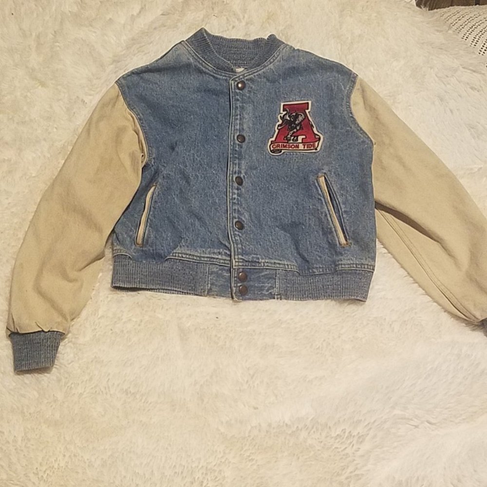 Boy's Vintage Denim Alabama Jacket. Size Small.